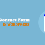 create a contact form in WordPress
