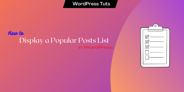 popular posts list