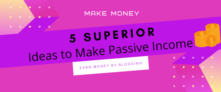 make passive income