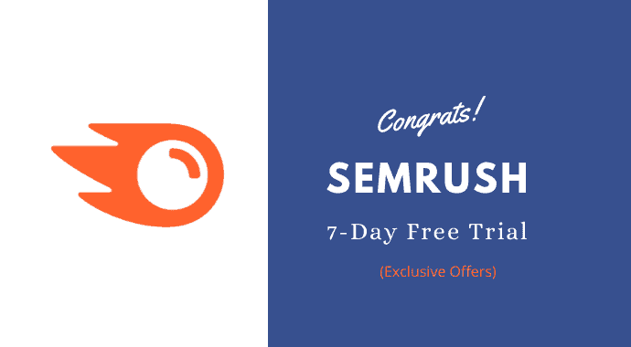 Semrush Promo code 2022: 7-Day Free Trial (Exclusive offers)